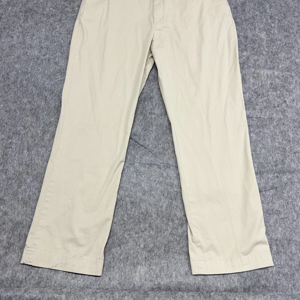 Polo Ralph Lauren Chino Mens 38x32 Beige Stretch Classic Preppy Career Business